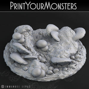 3D Printed Print Your Monsters Dancing Toadstool Spider 28mm - 32mm D&D Wargaming - Charming Terrain