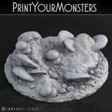 3D Printed Print Your Monsters Dancing Toadstool Spider 28mm - 32mm D&D Wargaming - Charming Terrain