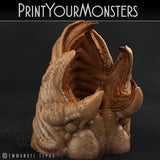 3D Printed Print Your Monsters Dune Maw Worms Subterranean Terrors 28mm - 32mm D&D Wargaming - Charming Terrain