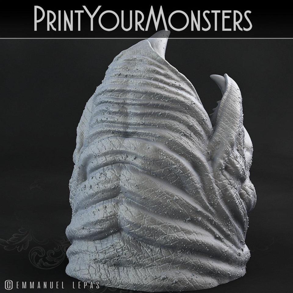 3D Printed Print Your Monsters Dune Maw Worms Subterranean Terrors 28mm - 32mm D&D Wargaming - Charming Terrain