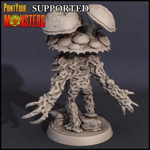 3D Printed Print Your Monsters Grotto Fungi Warriors Nightmare Grotto Fungi 28mm - 32mm D&D Wargaming - Charming Terrain