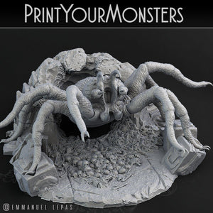 3D Printed Print Your Monsters Hollowhaunt Tarantula Spider 28mm - 32mm D&D Wargaming - Charming Terrain