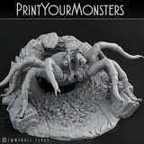 3D Printed Print Your Monsters Hollowhaunt Tarantula Spider 28mm - 32mm D&D Wargaming - Charming Terrain