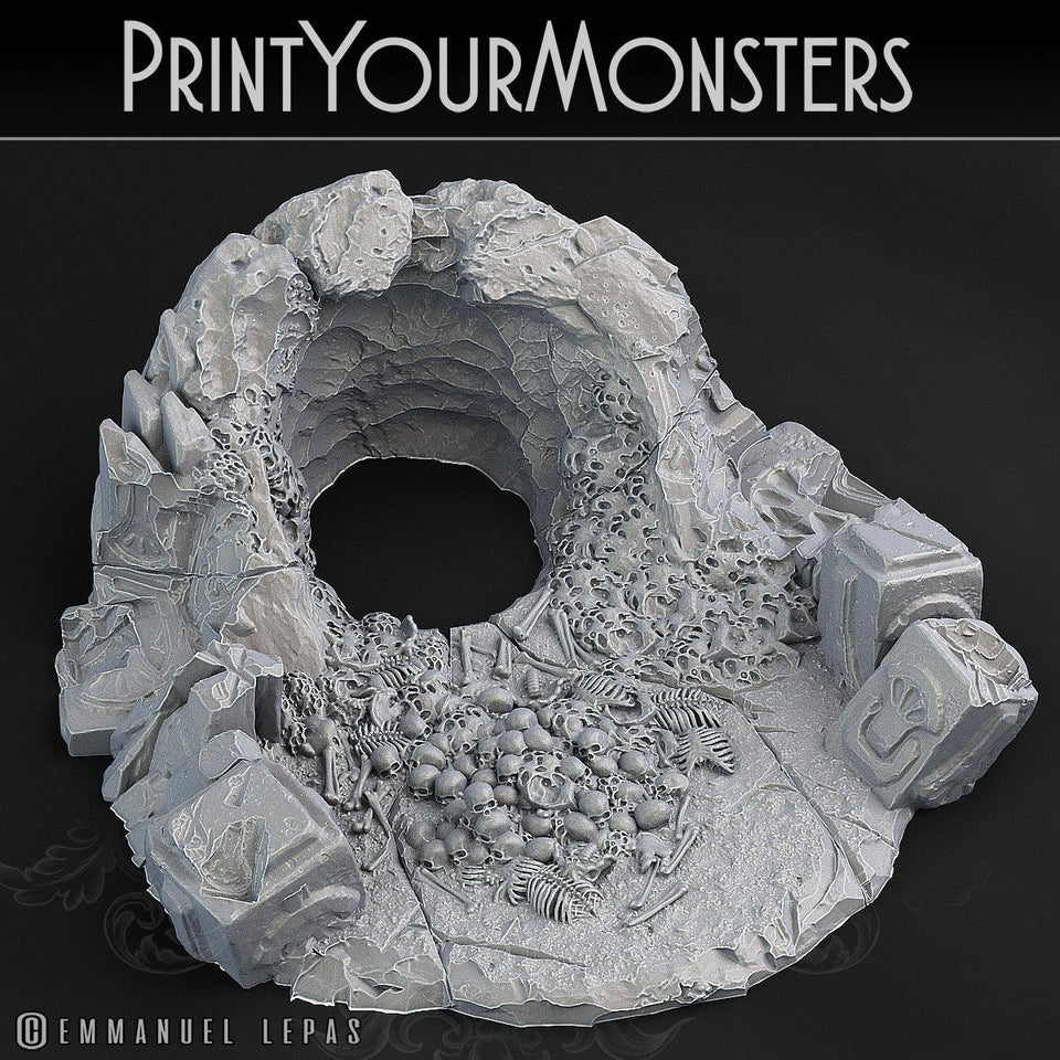 3D Printed Print Your Monsters Hollowhaunt Tarantula Spider 28mm - 32mm D&D Wargaming - Charming Terrain