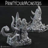 3D Printed Print Your Monsters Infernal Magma Roper 28mm - 32mm D&D Wargaming - Charming Terrain