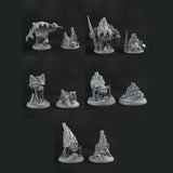 3D Printed Print Your Monsters Little Golem Set 28mm - 32mm D&D Wargaming - Charming Terrain
