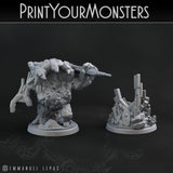3D Printed Print Your Monsters Little Golem Set 28mm - 32mm D&D Wargaming - Charming Terrain