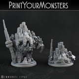 3D Printed Print Your Monsters Little Golem Set 28mm - 32mm D&D Wargaming - Charming Terrain