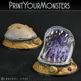 3D Printed Print Your Monsters Lurkers of the Deep Set 28mm - 32mm D&D Wargaming - Charming Terrain