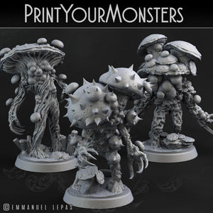 3D Printed Print Your Monsters Nightmare Fungi Nightmare Grotto Fungi 28mm - 32mm D&D Wargaming - Charming Terrain