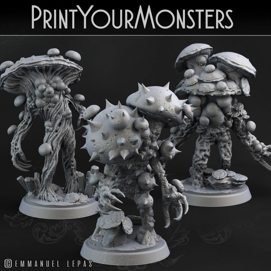 3D Printed Print Your Monsters Nightmare Fungi Nightmare Grotto Fungi 28mm - 32mm D&D Wargaming - Charming Terrain