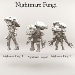 3D Printed Print Your Monsters Nightmare Fungi Nightmare Grotto Fungi 28mm - 32mm D&D Wargaming - Charming Terrain
