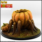 3D Printed Print Your Monsters Pumpkin Spider Pumpkins Attack Pack 28mm - 32mm D&D Wargaming - Charming Terrain