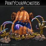 3D Printed Print Your Monsters Pumpkins Attack Pack II Set 28mm - 32mm D&D Wargaming - Charming Terrain