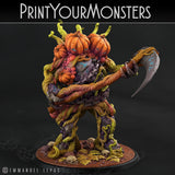 3D Printed Print Your Monsters Pumpkins Attack Pack II Set 28mm - 32mm D&D Wargaming - Charming Terrain