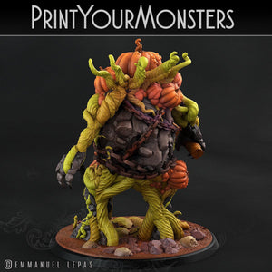 3D Printed Print Your Monsters Pumpkins Attack Pack II Set 28mm - 32mm D&D Wargaming - Charming Terrain