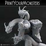 3D Printed Print Your Monsters Shadow Hydra Total Serpents 28mm - 32mm D&D Wargaming - Charming Terrain