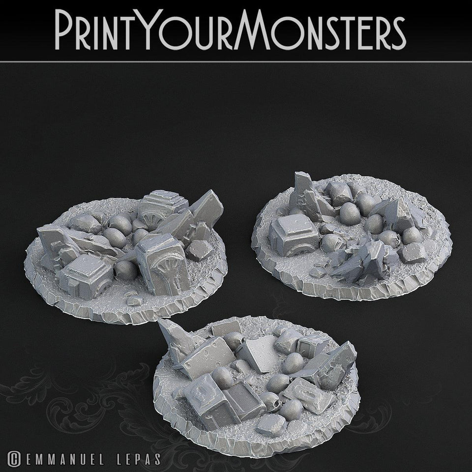 3D Printed Print Your Monsters Skullcap Hermit Spiders 28mm - 32mm D&D Wargaming - Charming Terrain