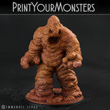 3D Printed Print Your Monsters Total Golems Set 28mm - 32mm D&D Wargaming - Charming Terrain