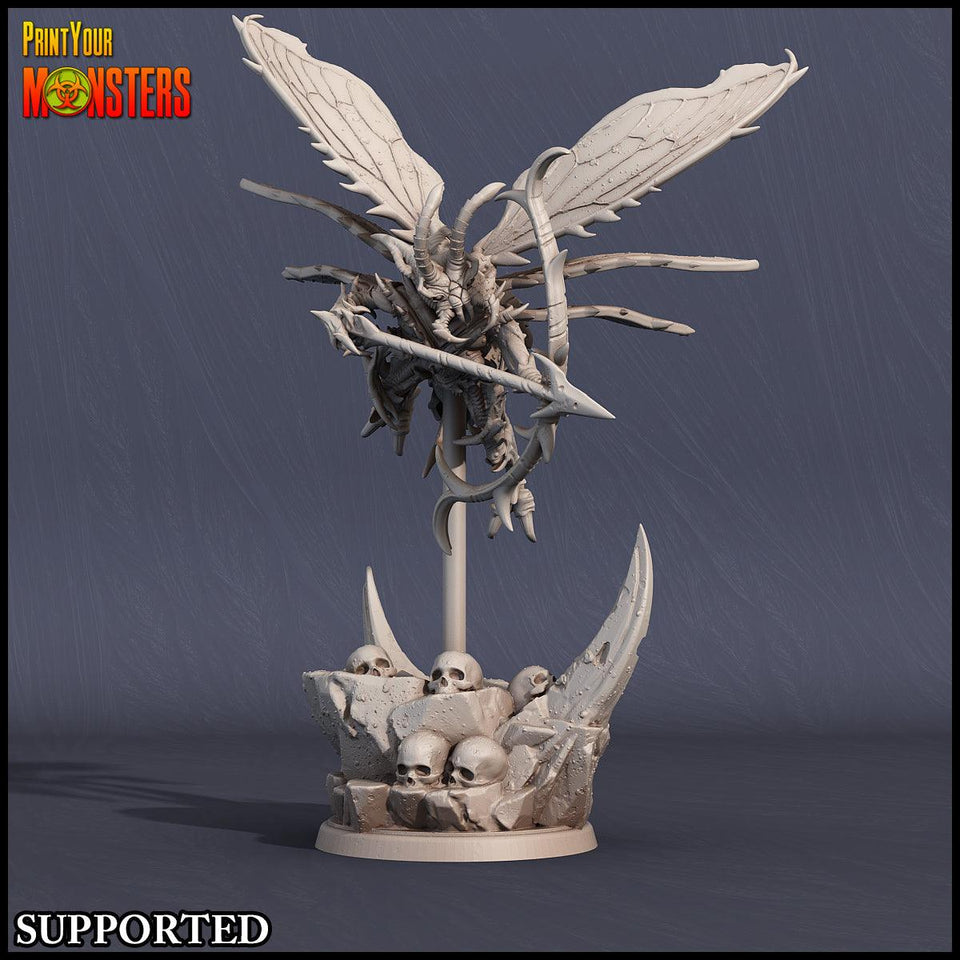 3D Printed Print Your Monsters Wasp Warrior Set The Infernal Hive 28mm - 32mm D&D Wargaming - Charming Terrain