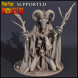 3D Printed Print Your Monsters Witches Pack Set 28mm - 32mm D&D Wargaming - Charming Terrain
