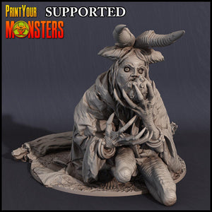 3D Printed Print Your Monsters Witches Pack Set 28mm - 32mm D&D Wargaming - Charming Terrain