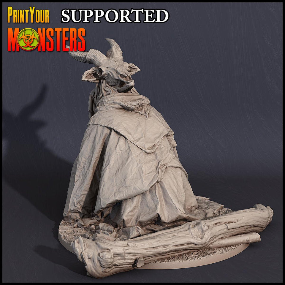 3D Printed Print Your Monsters Witches Pack Set 28mm - 32mm D&D Wargaming - Charming Terrain