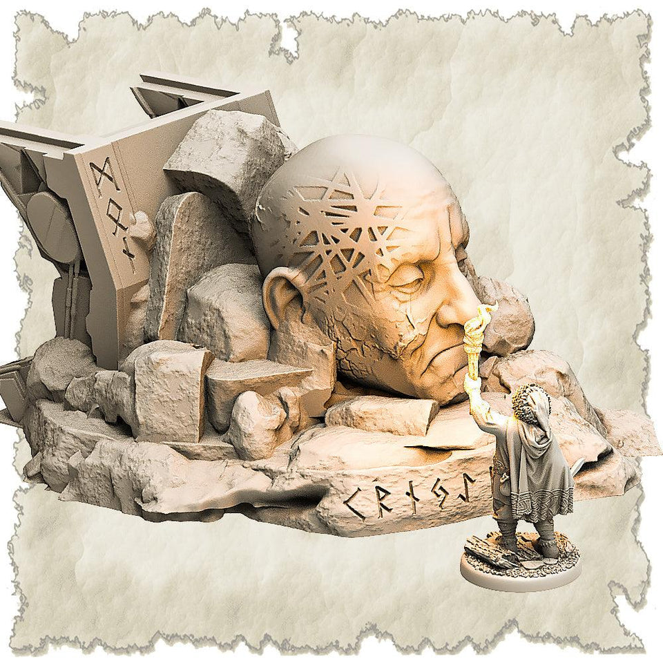 3D Printed SAWANT3D Shrine on Mars 28 32mm Ragnarok d&d - Charming Terrain
