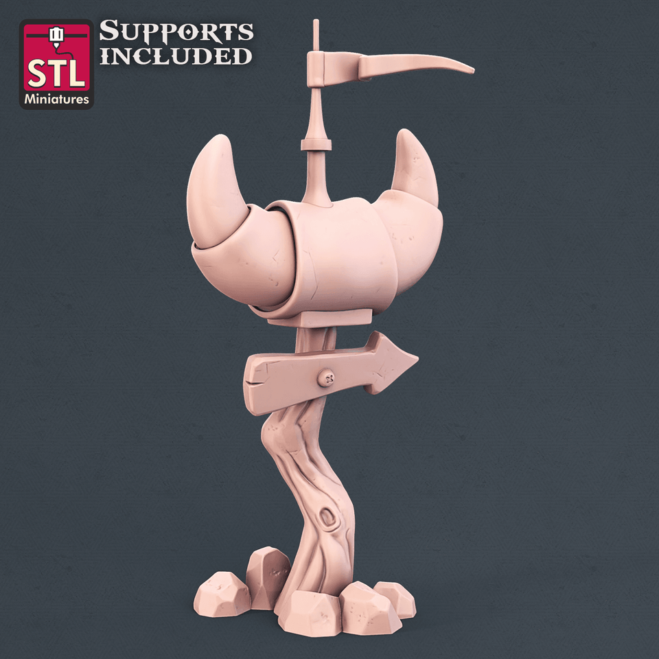 3D Printed STL Miniatures Baker Set 28mm - 32mm War Gaming D&D - Charming Terrain