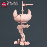 3D Printed STL Miniatures Baker Set 28mm - 32mm War Gaming D&D - Charming Terrain