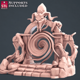 3D Printed STL Miniatures Darkwizard Set 28mm - 32mm War Gaming D&D - Charming Terrain