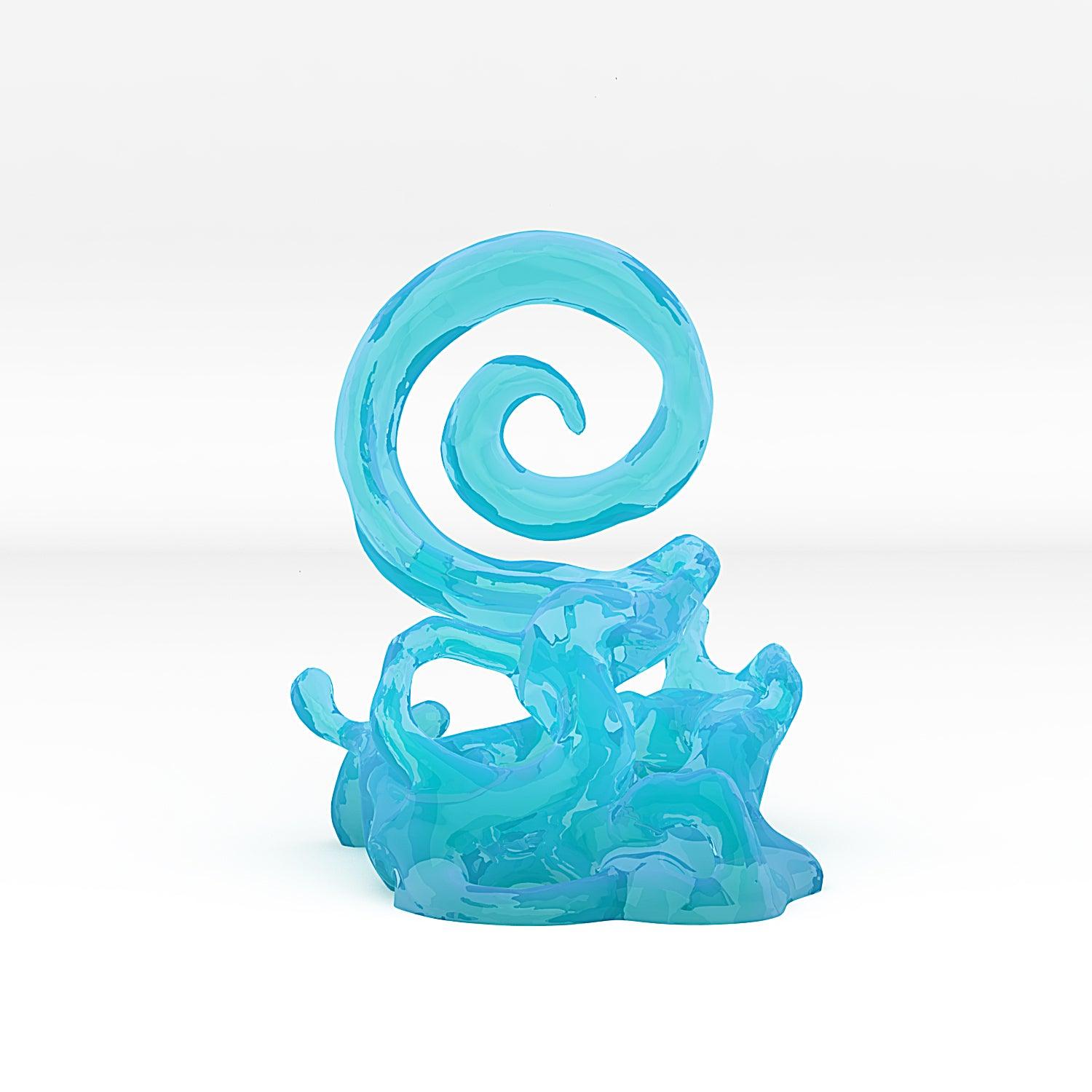 Charming Terrain 3D printed terrain 3D Printed Fantastic Portals and Effects Alien Pyramid Portal 28mm - 32mm D&D Wargaming