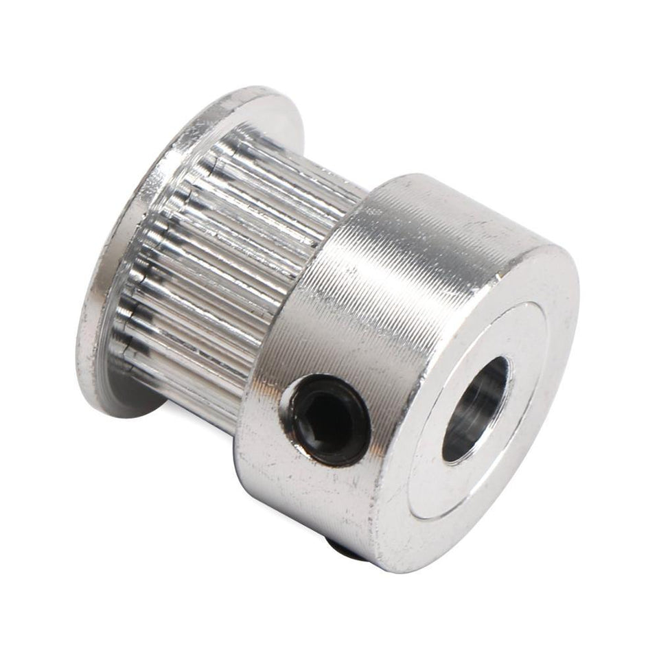 4X 3D Printer 2GT - 5mm Bore 6mm 20 Teeth Idler Pulley Aluminum - Charming Terrain