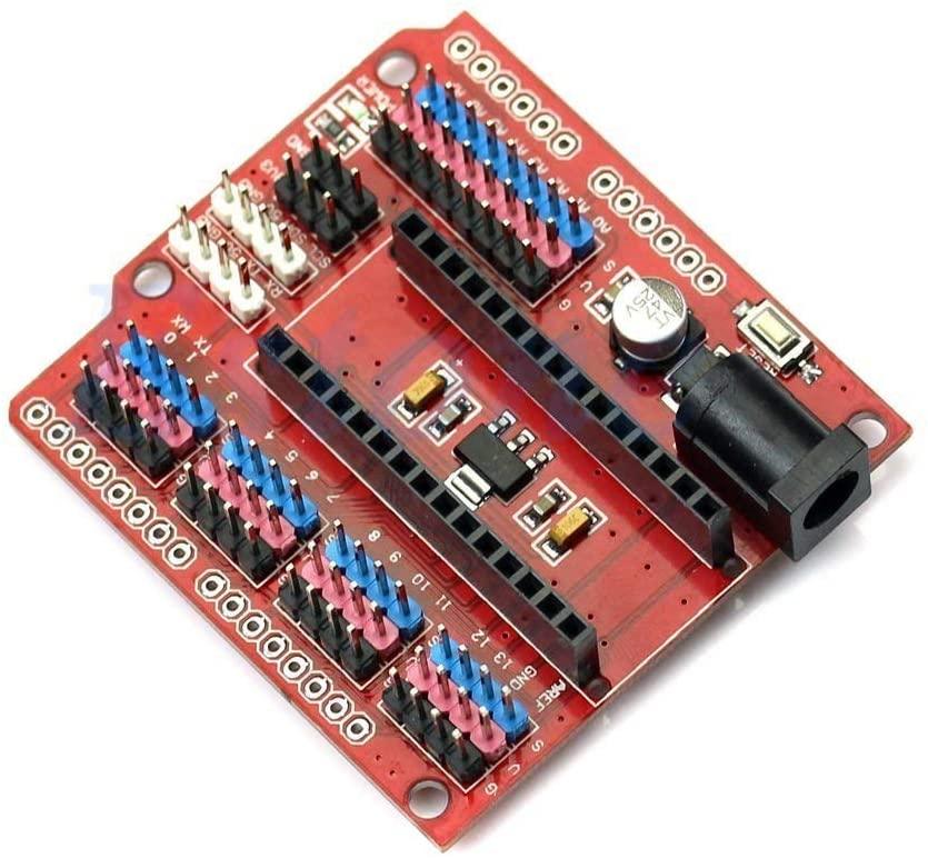 Charming Terrain 5X Arduino R1 Nano 3.0 5X Arduino R1 Nano 3.0 Duemilanove 2009 Nano I/O Expansion Sensor Shield